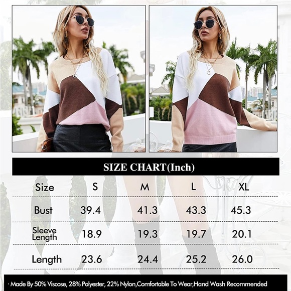 KIRUNDO Zebra Striped Print Color Block Knit Pullover Sweater, NWOT, Sz Large - Picture 8 of 10